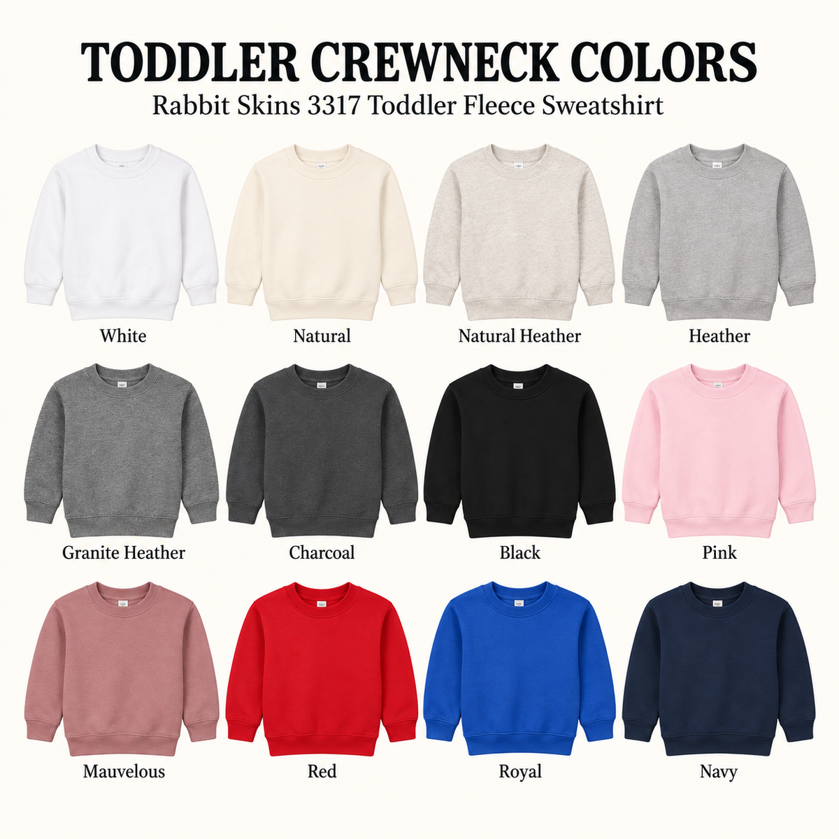 Iñupiaġuruŋa — I Am Iñupiaq Toddler Crewneck Sweatshirt