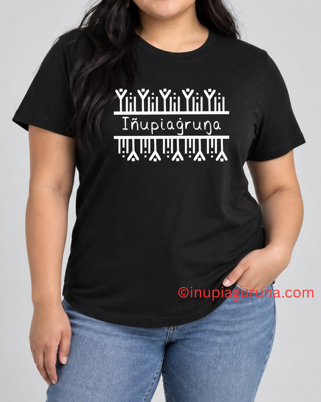 Iñupiaġuruŋa — I Am Iñupiaq Women's Relaxed T-Shirt