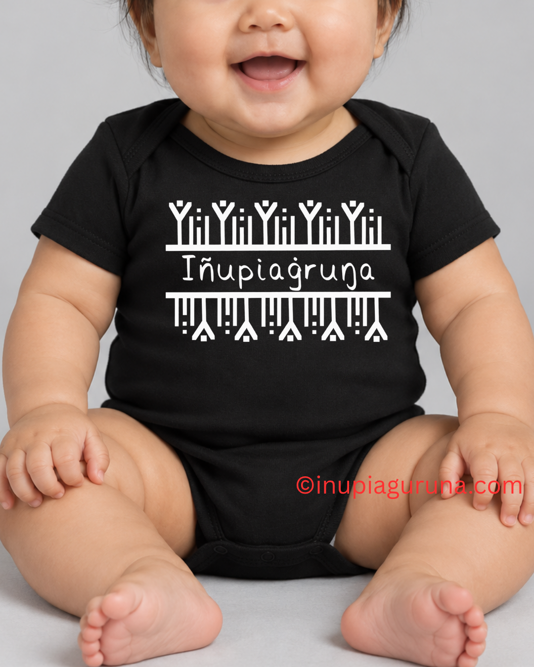 Iñupiaġuruŋa — I Am Iñupiaq Infant Bodysuit
