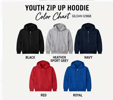 Iñupiaġuruŋa — I Am Iñupiaq Youth Full-Zip Hoodie